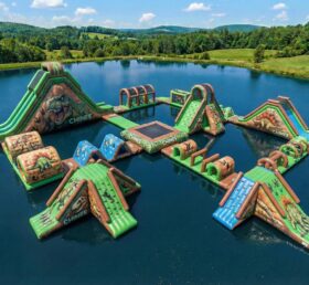 S773 Parque Aquático Inflável com Tema de Dinossauro
