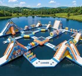 S774 Parque Aquático Inflável com Tema de Cachorro