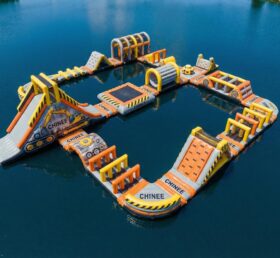 S781 Parque Aquático Inflável com Tema de Escavadeira
