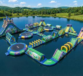 S782 Parque Aquático Inflável com Tema de Conto de Fadas