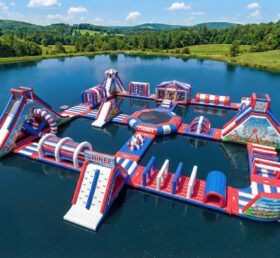 S784 Parque Aquático Inflável com Tema de Roda-Gigante