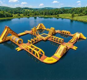 S789 Parque Aquático Inflável com Tema de Girafa