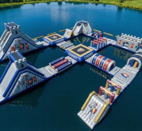 S797 Parque Aquático Inflável com Tema de Cavaleiro