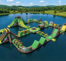 S800 Parque Aquático Inflável com Tema Floresta Mágica