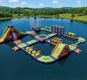 S804 Parque Aquático Inflável com Tema de Monstro