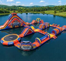 S805 Parque Aquático Inflável com Tema de Caminhões Monstro