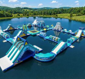 S806 Parque Aquático Inflável com Tema Oceânico