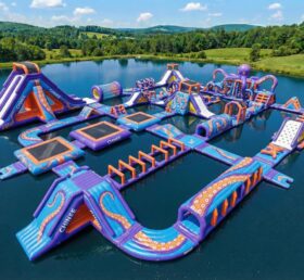 S807 Parque Aquático Inflável com Tema de Polvo