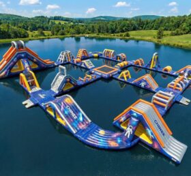 S825 Parque Aquático Inflável com Tema Espacial