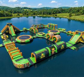 S829 Parque Aquático Inflável com Tema Tóxico