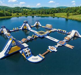 S849 Parque Aquático Inflável com Tema de Cão