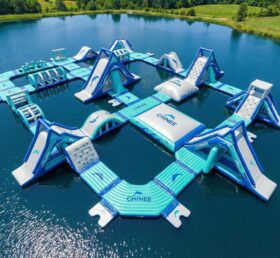 S850 Parque Aquático Inflável com Tema de Golfinho