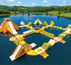 S852 Parque Aquático Inflável com Tema de Pato