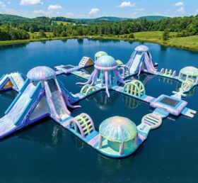 S856 Parque Aquático Inflável com Tema de Água-viva