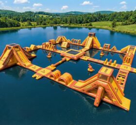 S858 Parque Aquático Inflável com Tema de Canguru