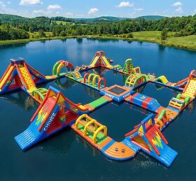 S866 Parque Aquático Inflável com Tema de Papagaio