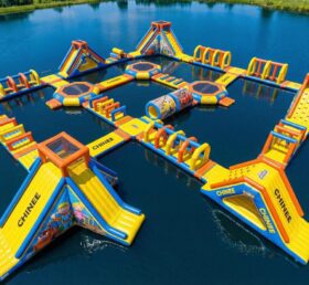 S889 Parque Aquático Inflável Tema Bob o Construtor