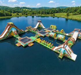 S890 Parque Aquático Inflável com Tema Boonie Bears