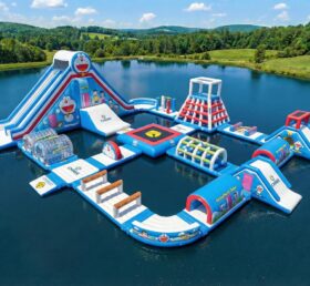S893 Parque Aquático Inflável com Tema Doraemon