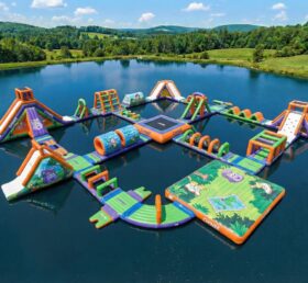 S894 Parque Aquático Inflável com Tema Dora