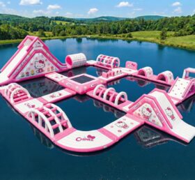 S900 Parque Aquático Inflável com Tema Hello Kitty