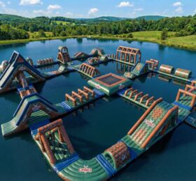S901 Parque Aquático Inflável Tema Como Treinar o Seu Dragão