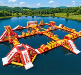 S907 Parque Aquático Inflável com Tema McDonald