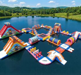 S915 Parque Aquático Inflável com Tema Patrulha Canina