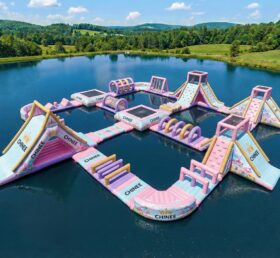 S923 Parque Aquático Inflável com Tema de Festas de Princesa