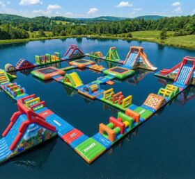 S924 Parque Aquático Inflável com Tema Roblox