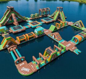 S926 Parque Aquático Inflável com Tema Scooby-Doo