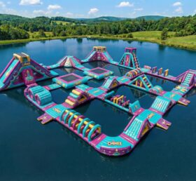 S928 Parque Aquático Inflável com Tema Shimmer & Shine