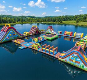 S936 Parque Aquático Inflável com Tema Super Mario