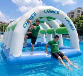 T10-604 Pista de Obstáculos Inflável para Piscina - Bar da Selva