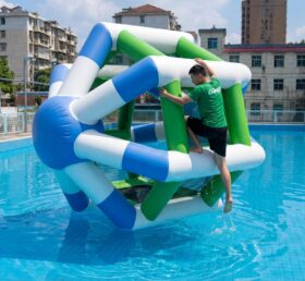 T10-637 Roda de Água Inflável para Diversão em Parque Aquático - Roda de Hamster