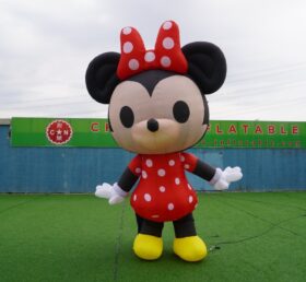 Cartoon2-401 Minnie Mouse Inflável Desenho Animado