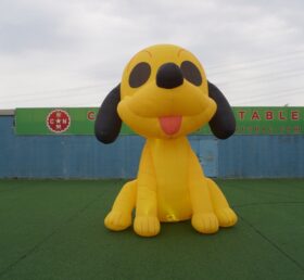 Cartoon2-404 Decoração Inflável Gigante de Cão Desenho Animado