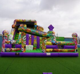 T6-848C Parque Inflável com Tema de Quadrinhos