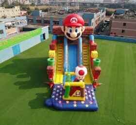 GS2-012B Escorregador Seco Gigante Inflável com Tema do Super Mario