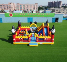 T2-8980 Combo Inflável Mickey & Minnie com Escorregador