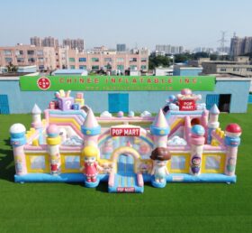 T2-8996 Castelo Inflável Temático POP MART