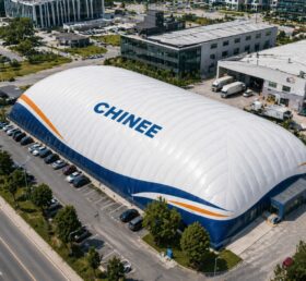 Tent3-101 Estrutura Grande de Cúpula de Ar Inflável para Pista de Gelo