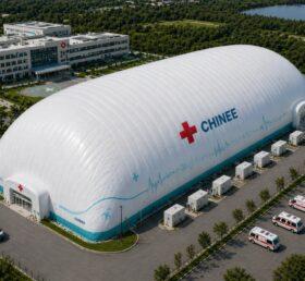 Tent3-110 Grande Cúpula de Ar Inflável Médica de Emergência