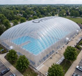 Tent3-117 Cúpula de Ar Inflável Transparente para Cobertura de Piscina
