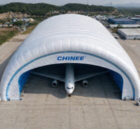 Tent3-120 Grande Hangar Inflável de Aeronaves Cúpula de Ar