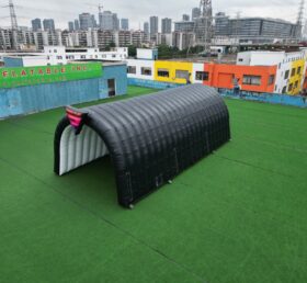 Tent1-424C Tenda Inflável Preta Túnel Abrigo