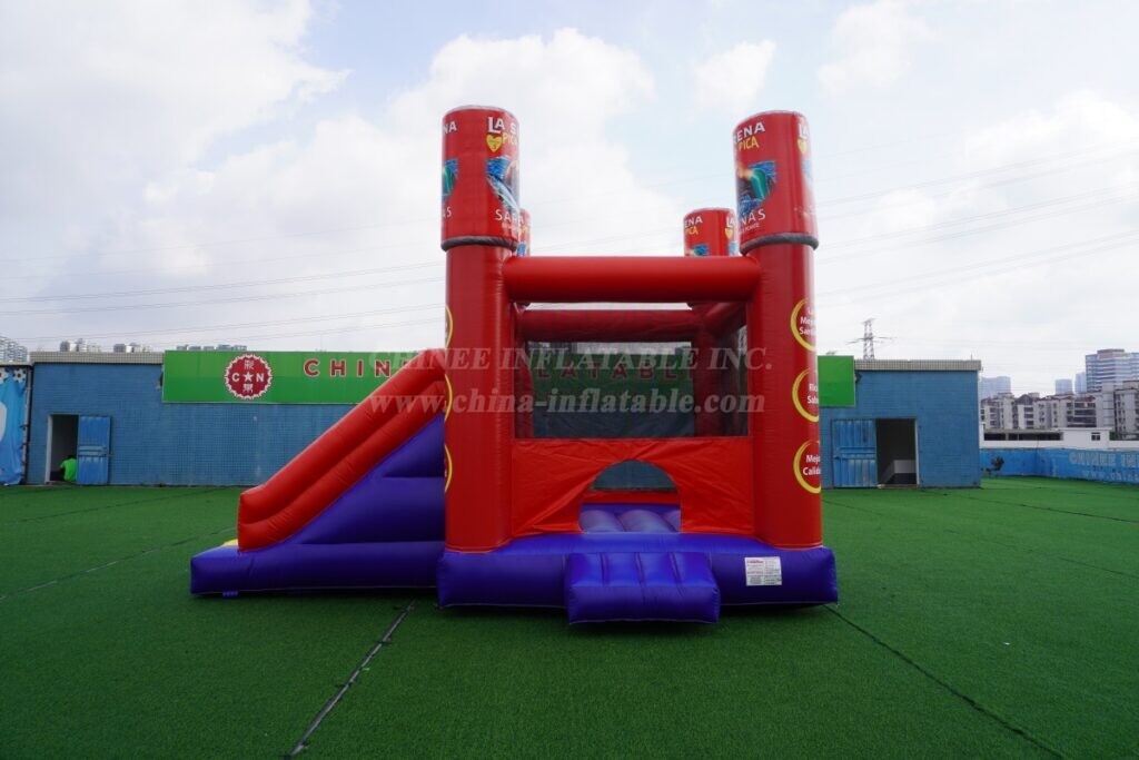 T2-8502 Inflatable Bounce House & Slide