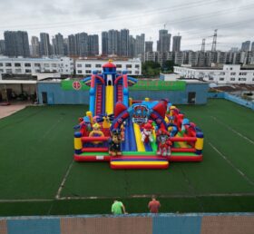 T6-8599 Paw Patrol Escorregador Combo Inflável Funcity com Obstáculos